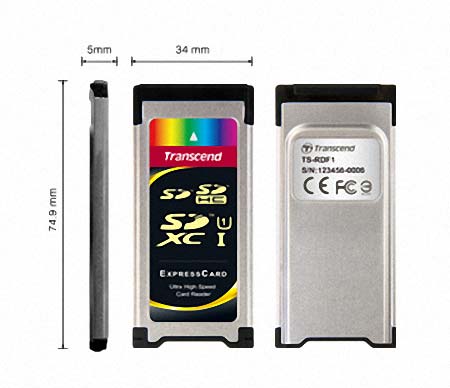 Transcend RDF1 - несколько нетрадиционный картридер